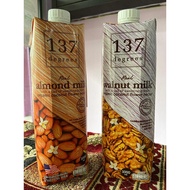 137 Degrees Almond Milk 1000ml / 137 Degrees Walnut Milk 1000ml / 137 Degrees Almond Milk 180ml