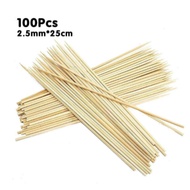 1pkt ️Lidi Bunga Telur high quality 10"/Bamboo stick/batang bunga/Satay stick/kayu cucuk Satay/lidi satay