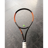 Wilson Burn 100s v2 tennis racket (New set of poly strings - Preloved).