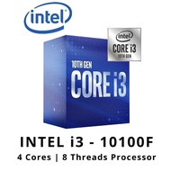 CPU (ซีพียู) Intel Core I3 10100F (4.30GHz) 4C/8T LGA1200 มือสอง เกรดเอ พร้อมส่ง ร้านส่งของไว