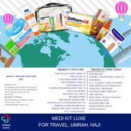 TRAVEL KIT/EMERGENCY KIT/ESSENTIAL KIT/MEDI KIT FOR TRAVEL, UMRAH, HAJI LUXE