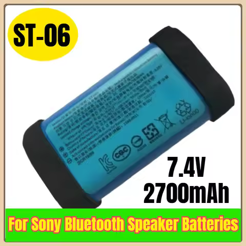 7.4V 2700mAh ST-06 Bluetooth Speaker Batteries for Sony SRS-XB31 XB31 XB33 SRS-XB33 SRS