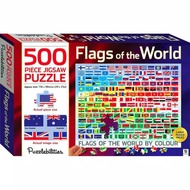 500 Piece Jigsaw Puzzle Flags of the World