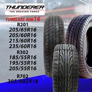THUNDERER Auto Tires RIM 16 185/55 R16, 195/55 R16, 205/55 R16, 205/60 R16, 205/65 R16, 215/60 R16