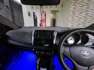 Cover Dashboard Mobil Toyota Vios Gen 3 2013 (Bulu Rasfur)