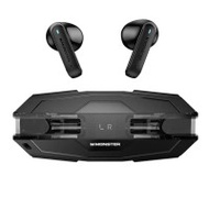 MONSTER AIRMARS XKT08 Pro 半入耳式藍牙電競耳機 - 黑色 | 游戲低延遲 | 109dB/mW靈敏度 | 香港行貨