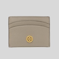 TORY BURCH Robinson Card Case Gray Heron 84070