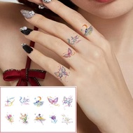 Dopamine Tattoo Sticker Butterfly Finger Small Pattern Cute Tattoo Sticker Girl Sticker Little Z5a0