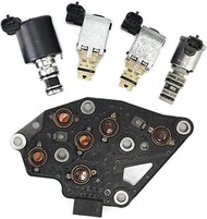 HGOLHZCC 5PCS 4T65E Transmission Master Solenoid Kit EPC Shift TCC Fits For GM Volvo 1997-2002 4T65 