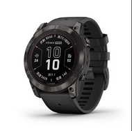 原裝行貨 - Garmin Fenix 7X Pro Sapphire Solar Carbon Gray DLC Titanium