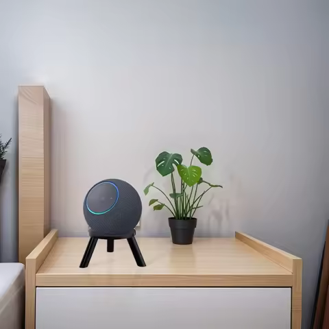 Speaker Desktop Bracket For Echo Dot Max For Echo Studio Sleek & Stylish Audio Riser Stand Holder Sp
