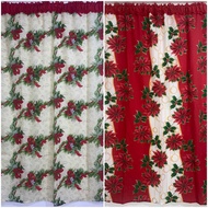 Christmas Door Curtain 7ft = 84 inches in Length
