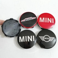 4P 56mm Car emblem Wheel Center Hub Cap wheel Badge covers for MINI works S One Countryman F54 F55 F