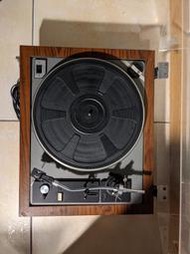 台製古董 80年代 LP 黑膠唱盤 播放器 老機 木製 掀蓋 收藏 改機 功能正常 大台北可幫送到府