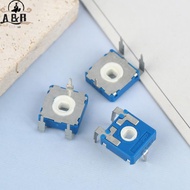 [A&B] 5Pcs 10K/100K Vertical Adjustable Potentiometer CA14NV17.5 10KA2020LV10 Adjustable Resistance 