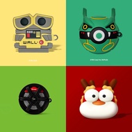 For EDIFIER W260NC Case Cartoon Robot EDIFIER W260NC Silicone Soft Case Shockproof Shell Case Protec