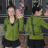 [Voucher 50k Freeship Max 0 đồng toàn quốc] Áo khoác da cá nhiều màu sắc áo khoác nhẹ nữ có khóa zip