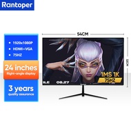 【3 Years Warranty】Rantoper 34inch computer monitor 3440X1440P/21:9/2500R/4k monitor curved monitor 2