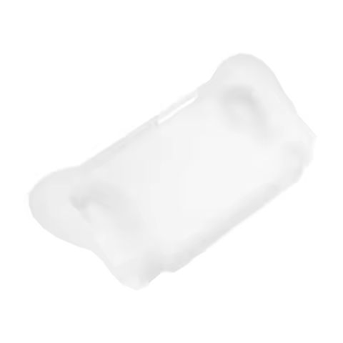 M67K-Hand Grip Protective Cover For Retroid Pocket 2S Console Stand Holder Transparent