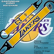 GANTUNGAN Motorcycle Keychain, Yellow LAKERS Car KeychainKeychain | Basketball | NBA NBA | Sports
