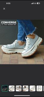 Converse All Star Trekwave #OX 厚底帆布鞋