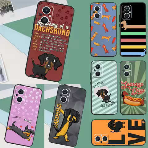 DACHSHUND Case For OPPO Reno 13 F 12 12F 11 8T 7 8 10 Pro OPPO Find X8 X6 Pro X3 X5 Lite Phone Cover