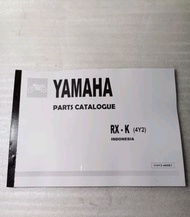 Part Catalog part katalog buku panduan catalok 4Y2 5T5 RXK RX K RXK 135 RX135 Yamaha