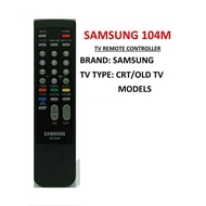 Samsung 104M (For CRT OLD Model TV's) - Remote Control