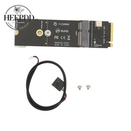 HEEPDD M.2 SSD Riser Card  A+E Key To M Network Premium Material for