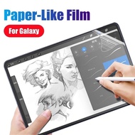 ஐ✒❁ Paper Like Film For Tablet / Writing Painting Frosted Soft Tab S6 lite FE/Tab A/ A7 lite/Tab