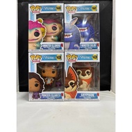 Funko POP Spelbound - Full set of 4 - Princess Ellian with Flink; Gryphon; Monster Ellesmere and Mon