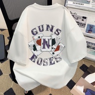 top2026malaysiareadypuremensenglishprintshirt South Korea freetamericancottonvintageshippingcodcasua