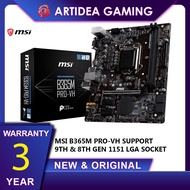  MSI B365M PRO-VH SUPPORT 9TH & 8TH GEN 1151 LGA SOCKET - B365M PRO-VH