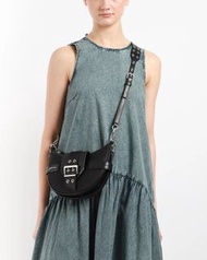 GANNI 🩶 Small Bucky shoulder Bag Crossbody Nylon in Black y2k 黑色 尼龍 三用 斜咩袋 單肩 手挽 韓系 日系 日韓 潮女
