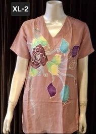 (READY STOCK) SW0088HDV Batik Handrawn Lady Blouse Batik Handmade Lady Blouse Batik Malaysia