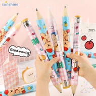 SSUNSHINE Giant Pencil, 33.5cm Capibara/Puppy Giant Wooden Pencil, Creative With Eraser Oversized Pe