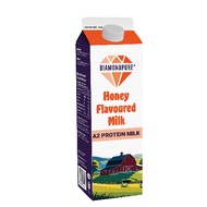 [Chilled] DiamondPure, A2 Protein - Honey Flavoured Milk 1L (4 Packets)