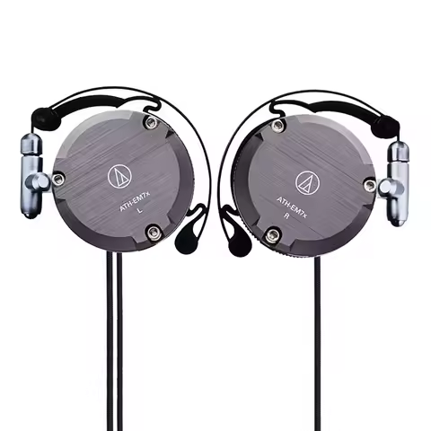 Audio-Technica ATH-EM7X Wired Earhook Headphone 3.5mm Jack Classic Female Vocal Headset, Persona Yuu