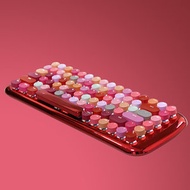 MOFii - LUSC series 背光充電藍牙機械鍵盤 復古紅 (禮盒包裝) - 48032