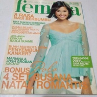 majalah Femina tahun 2004 cover Mariana