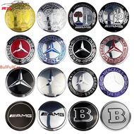 Benz BENZ AMG Brabus Apple Tree Wheel Sticker Modified Wheel Rim Sticker Aluminum Rim Center Cover W