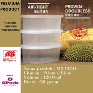 THINWALL 1200 ML DURIAN 1200/ ML FOOD CONTAINER MS 1200