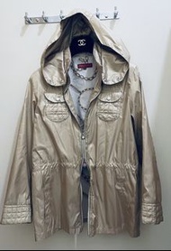 ESCADA GOLF 金色連帽風衣外套