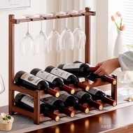 Multi-Layer Rack Strictly Desktop Living Room Wine Rack Red Wine Wine Cabinet Shelf Wine Glass Selec