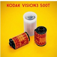 Kodak Vision 3 500T cinema Film (Charcoal removed, DX Code included, Can be used for PNS cameras)
