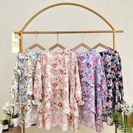 WHOLESALE FLORAL LAYER BLOUSE / @98k x 4pcs