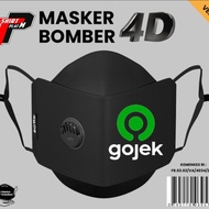 Masker GO-JEK 4D