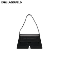 KARL LAGERFELD - IKON K SMALL LEATHER SHOULDER BAG 235W3042 กระเป๋าสะพายข้าง