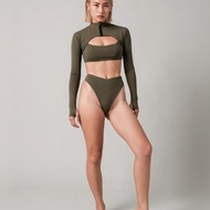 絕版特惠 - Olive 橄欖綠 / 極短版防曬外套