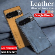 Google Pixel9 2024 Sheepskin Leather Texture Phone Casing For Google Pixel 9 Pro 9Pro Pixel9Pro XL P